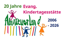Quelle: Dorothea Schumann Logo zu 20 Jahre Kita Abenteuerland