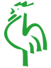 Logo Grüner Gockel mit link zur Umweltseite